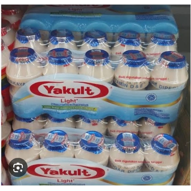 

Yakult less sugar biru light 3 pek 15 botol free packing