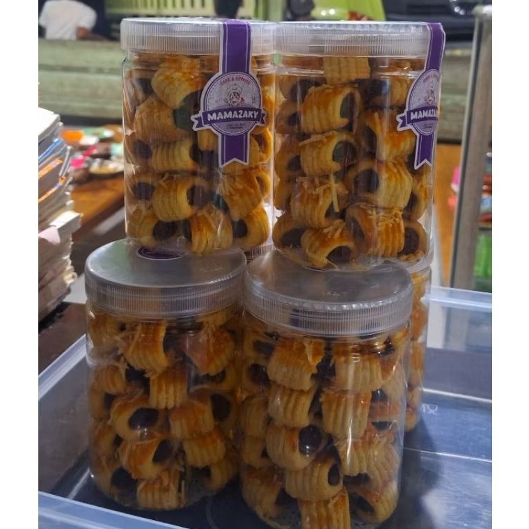 

Nastar Gulung Keju Lembut Dengan Selai Nanas Homemade