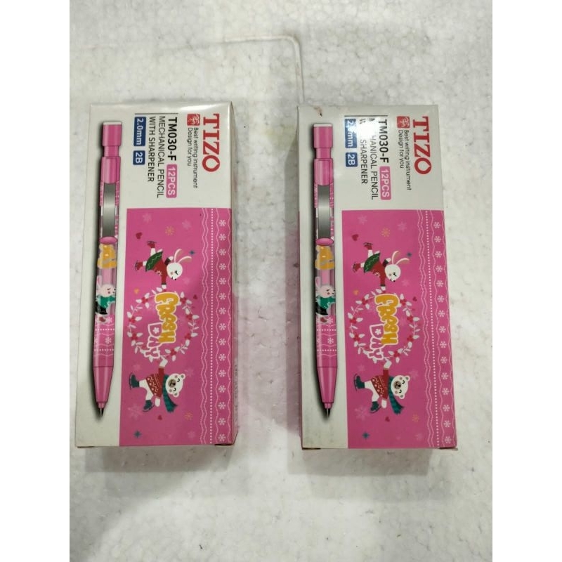 

PENSIL MEKANIK 2B TM030F-Z MERK TIZO PENSIL 2B CLICK PENSIL MEKANIK KARAKTER PENSIL MEKANIK CANTIK PENSIL MEKANIK MENARIK