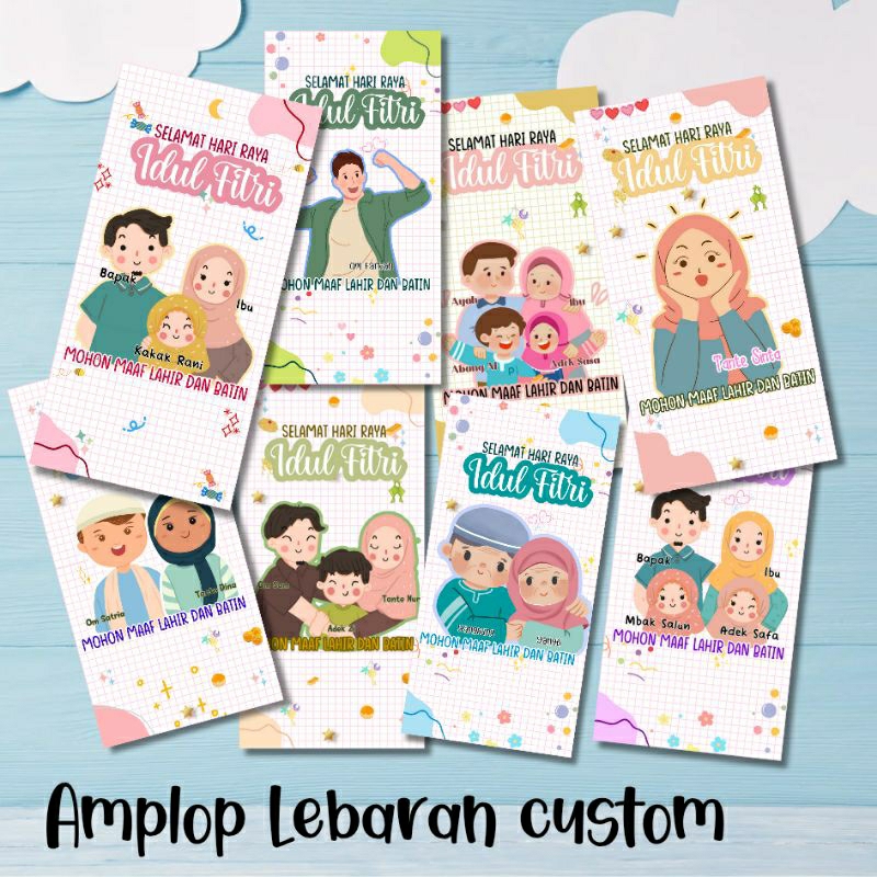 

Amplop Lebaran Custom Tanpa Lipat