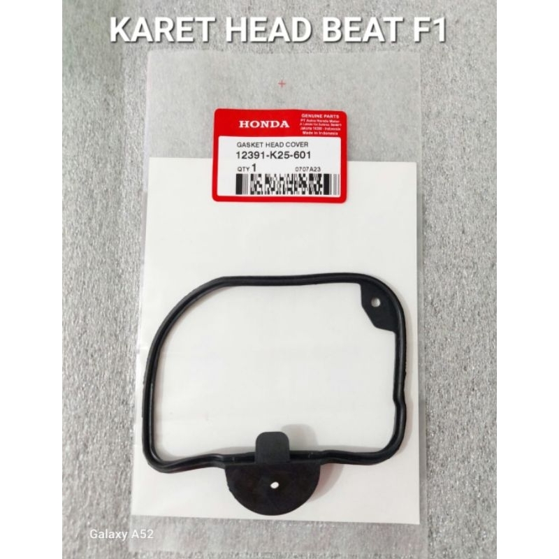 Karet Tutup Head Beat Fi Original Gasket Head Cover 12391K25601