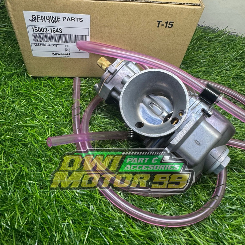 KARBU KARBURATOR PWK 28 KX ORIGINAL KAWASAKI BISA UNTUK NINJA R SS RR 150 RX KING SATRIA 2TAK F1ZR S