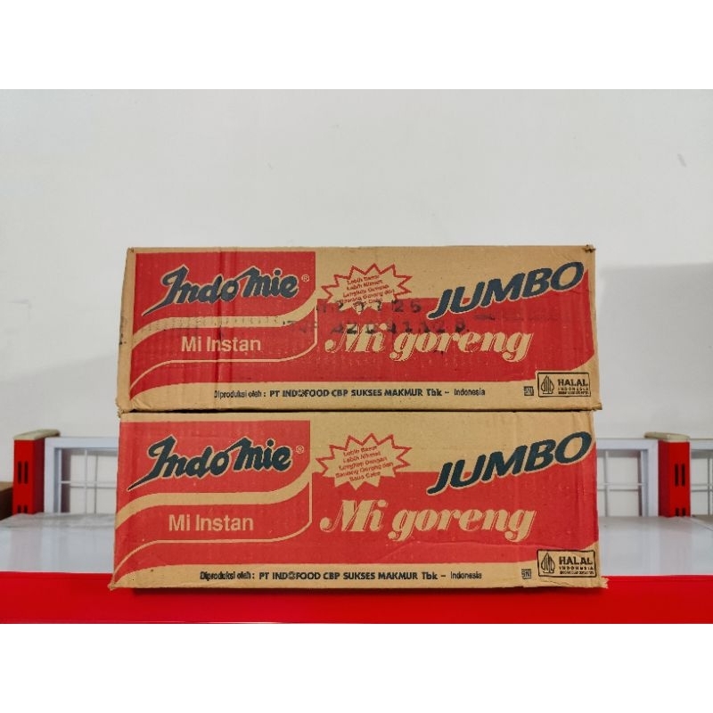 

Indomie Goreng Jumbo 1 Dus (1 Dus isi 24 Bungkus)