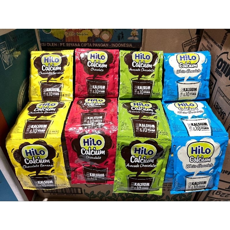 

HILO SUSU BUBUK BERBAGAI MACAM VARIAN [1 RENCENG 10 PCS] CHOCOLATE, CHOCO BANANA, CHOCO AVOCADO, WHITE CHOCO