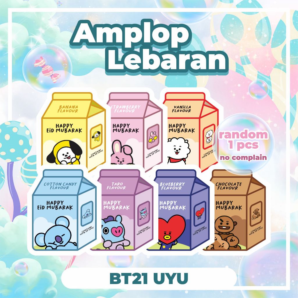 

Amplop Lebaran 2025 | BT21 Uyu