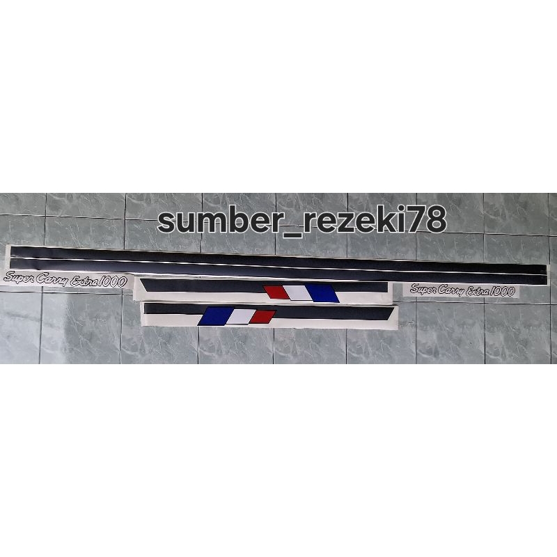 stiker sticker Suzuki carry 1000/stiker Suzuki carry gajah Mada/stiker list carry 1000