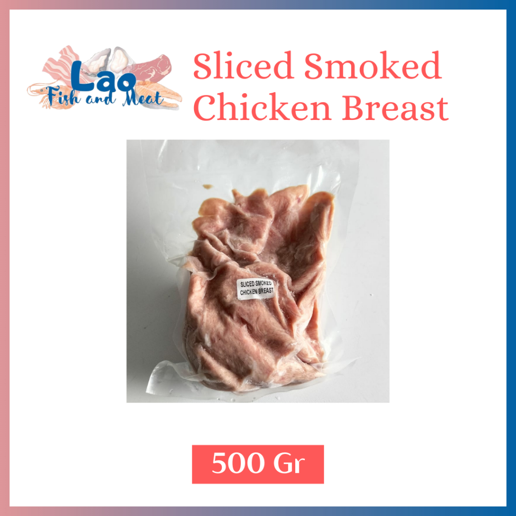 

Slice Smoked Chicken Breast / Slice Daging Ayam Asap