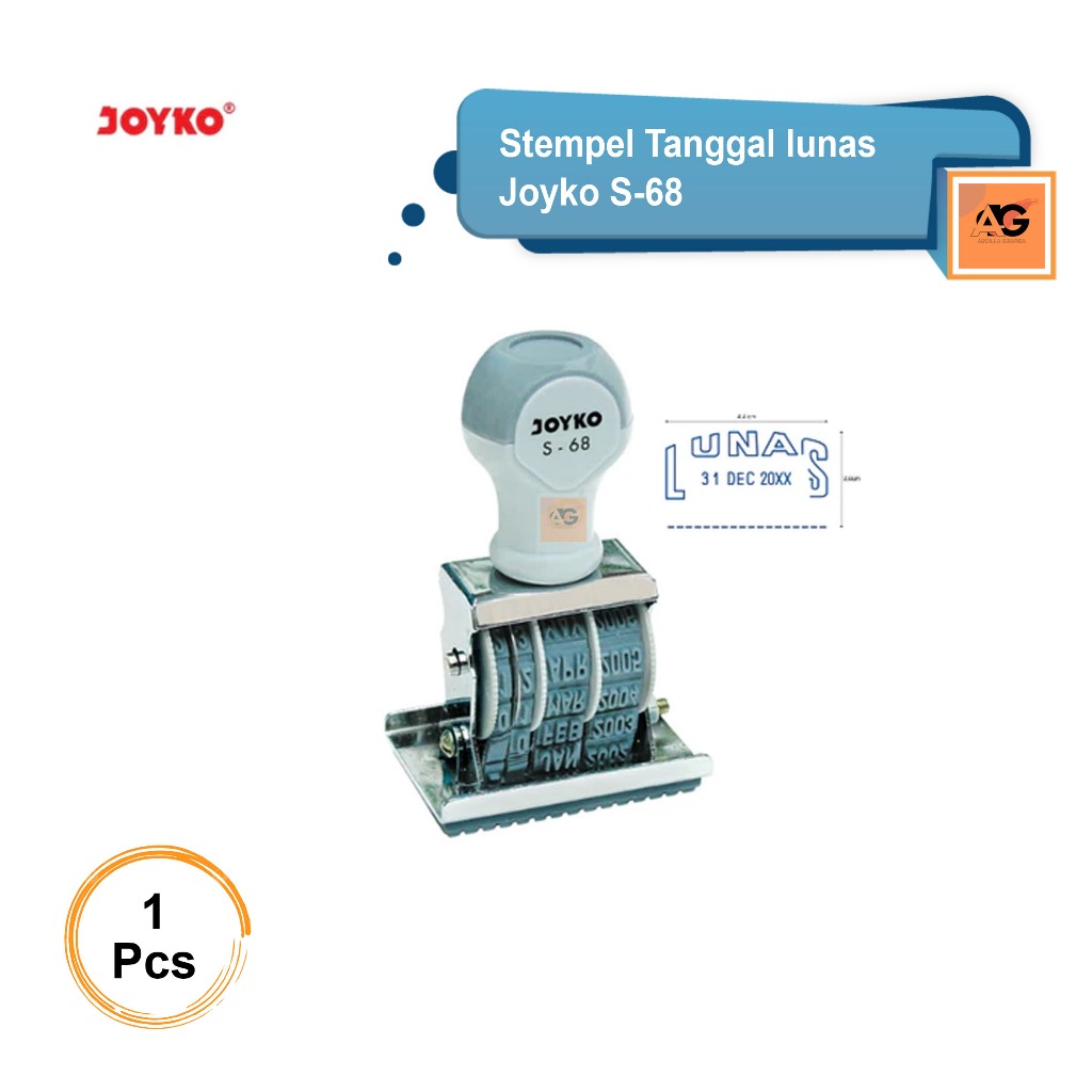 

STEMPEL TANGGAL LUNAS JOYKO S-68 | DATE STAMP JOYKO