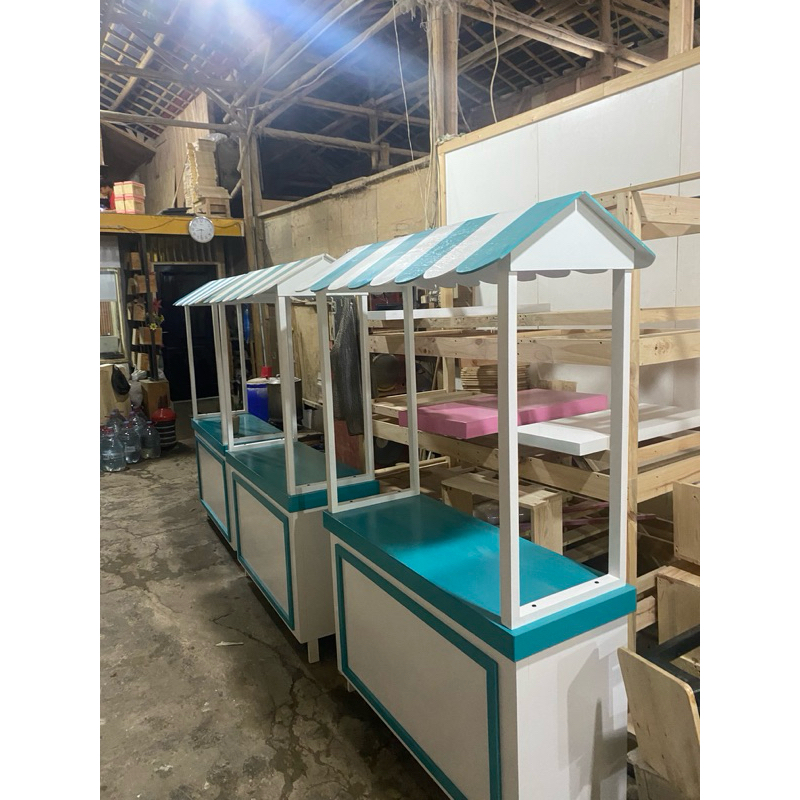 booth portable kayu/booth stand bazar/even/mall (tanpa font)