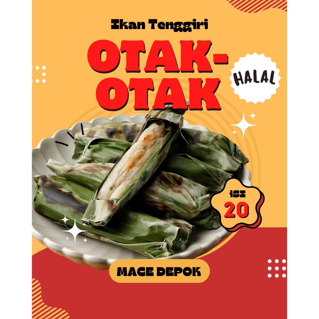 

Otak-otak Bakar Mace Bersertifikat HALAL Isi 20 pcs
