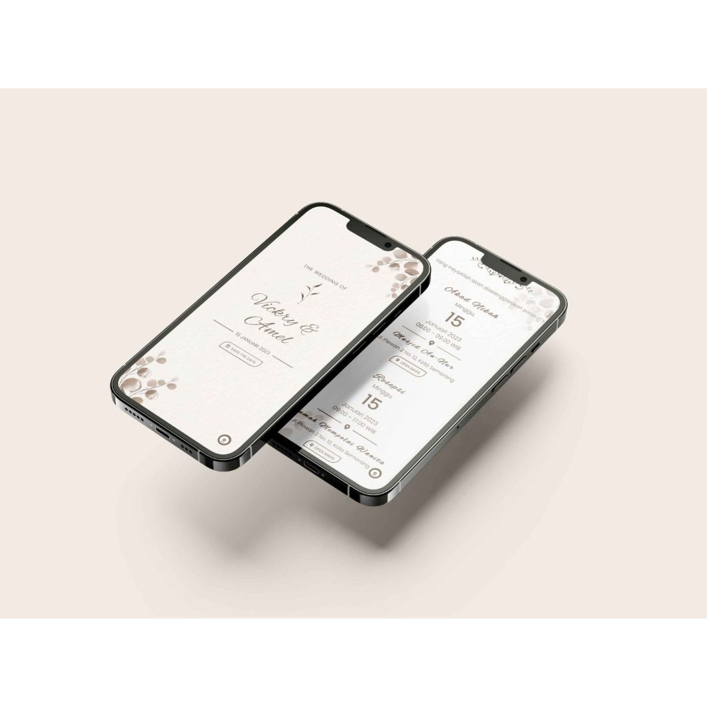 Undangan Pernikahan Digital Tema Syar'i