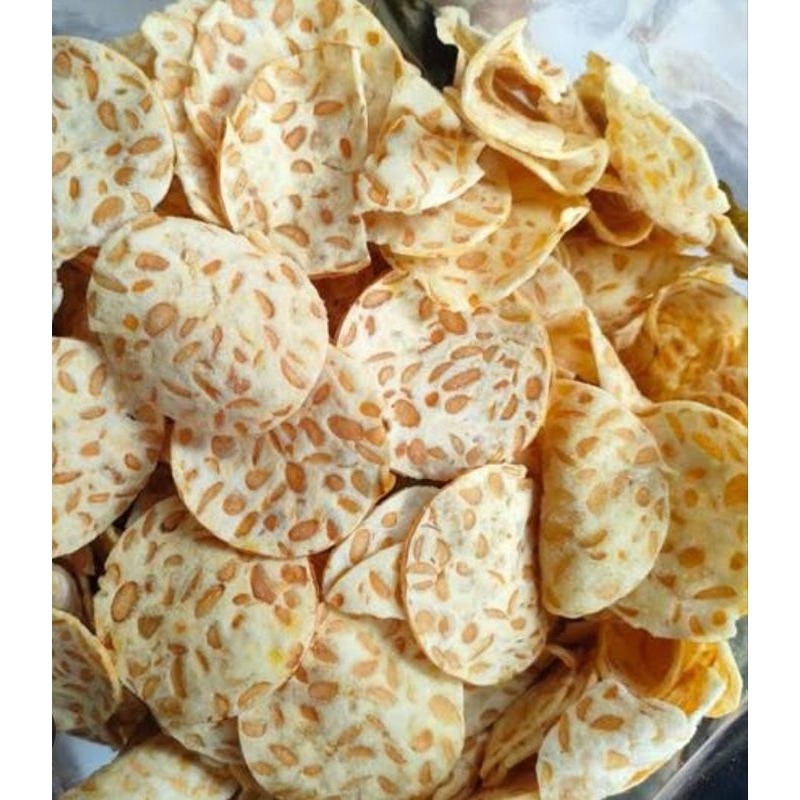 

*Kripik tempe berat 1kg*✓1 bal