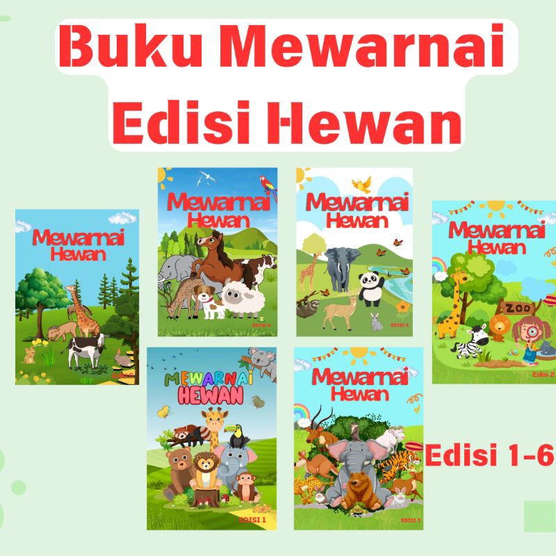 

Buku Mewarnai Edisi Sayuran dan Hewan