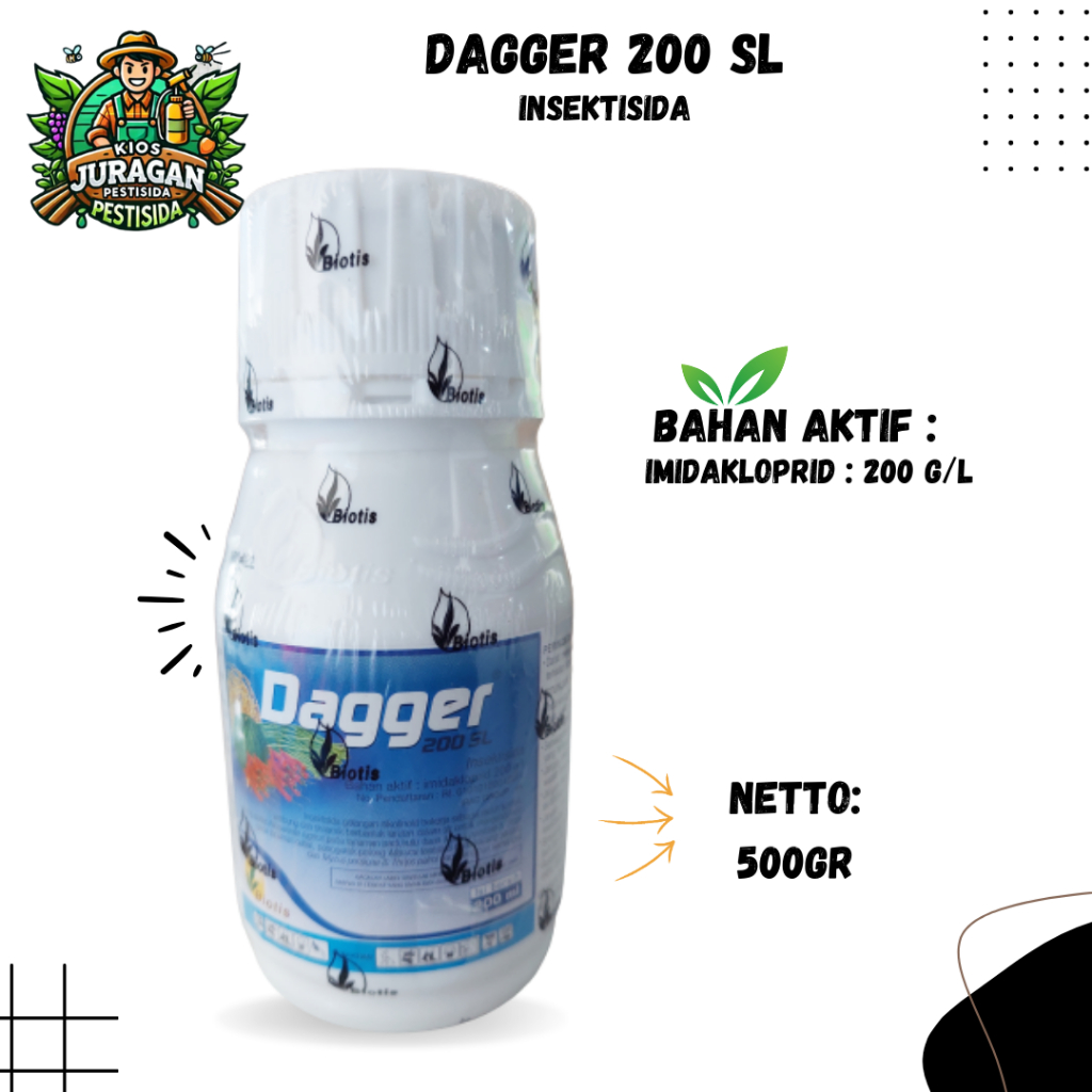 DAGGER 200SL 200ML INSEKTISIDA IMIDAKLOPRID CAIR