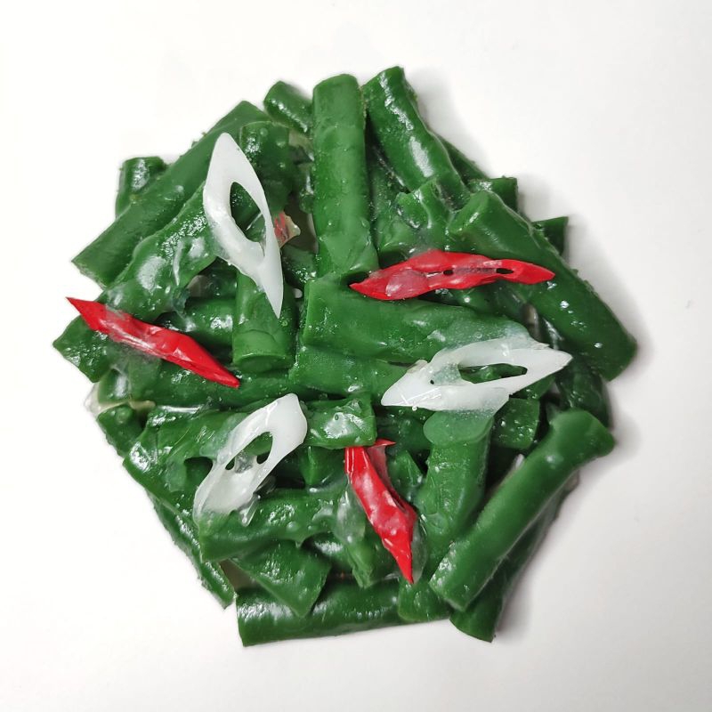 Replika Makanan Orek/Tumis (1pcs) Dummy makanan / Dekorasi meja makan / Etalase toko