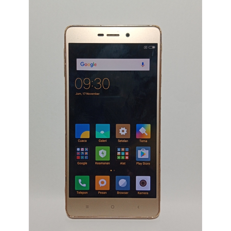 Xiaomi Redmi 3s Fingerprint 4G Ram 2/16 Gb Hp Second Murah Normal Siap Pakai