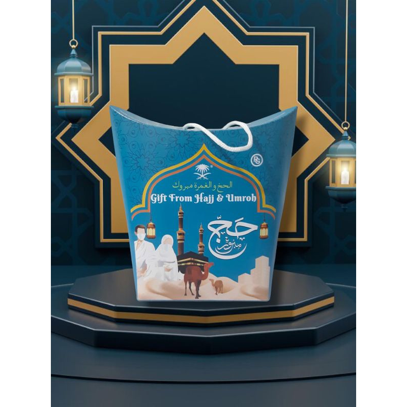 

Dus tali paperbag souvenir tas paketan oleh oleh haji dan umroh