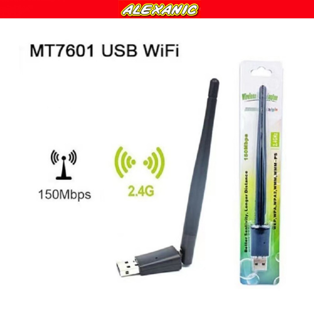USB WIFI Dongle Receiver Adapter Antena | USB WIFI Receiver for PC Laptop | WIFI Set Top Box | USB P