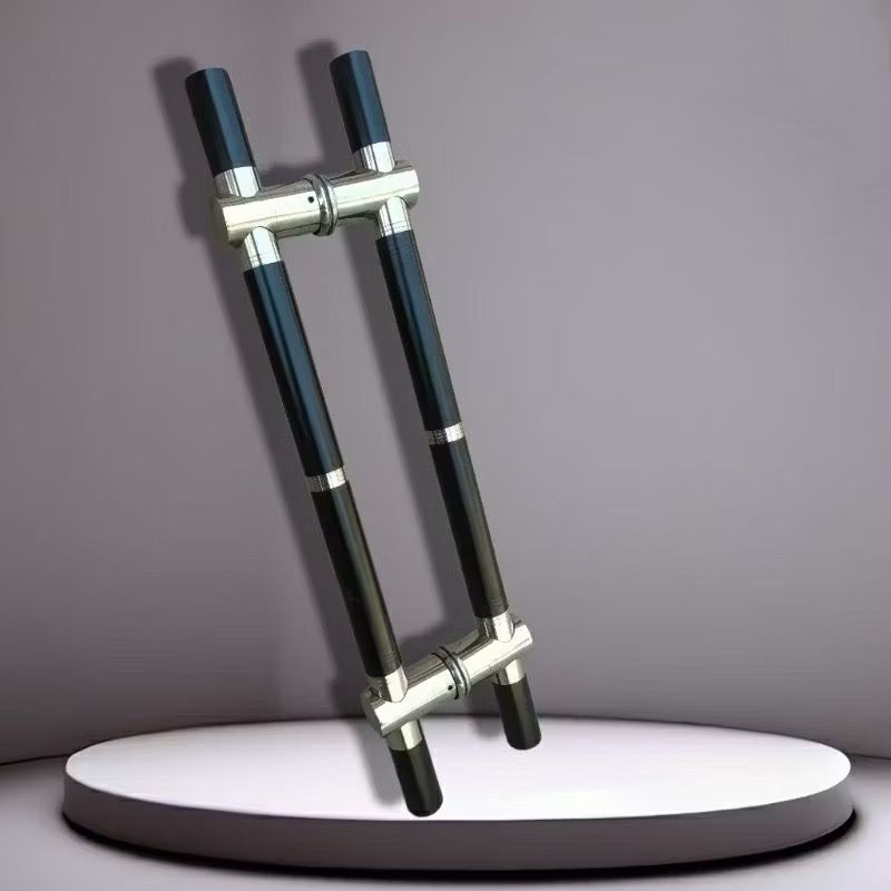 Handle pintu rumah minimalis baut tembus stainless 60cm/ gagang pintu rumah stainless baut tembus / 