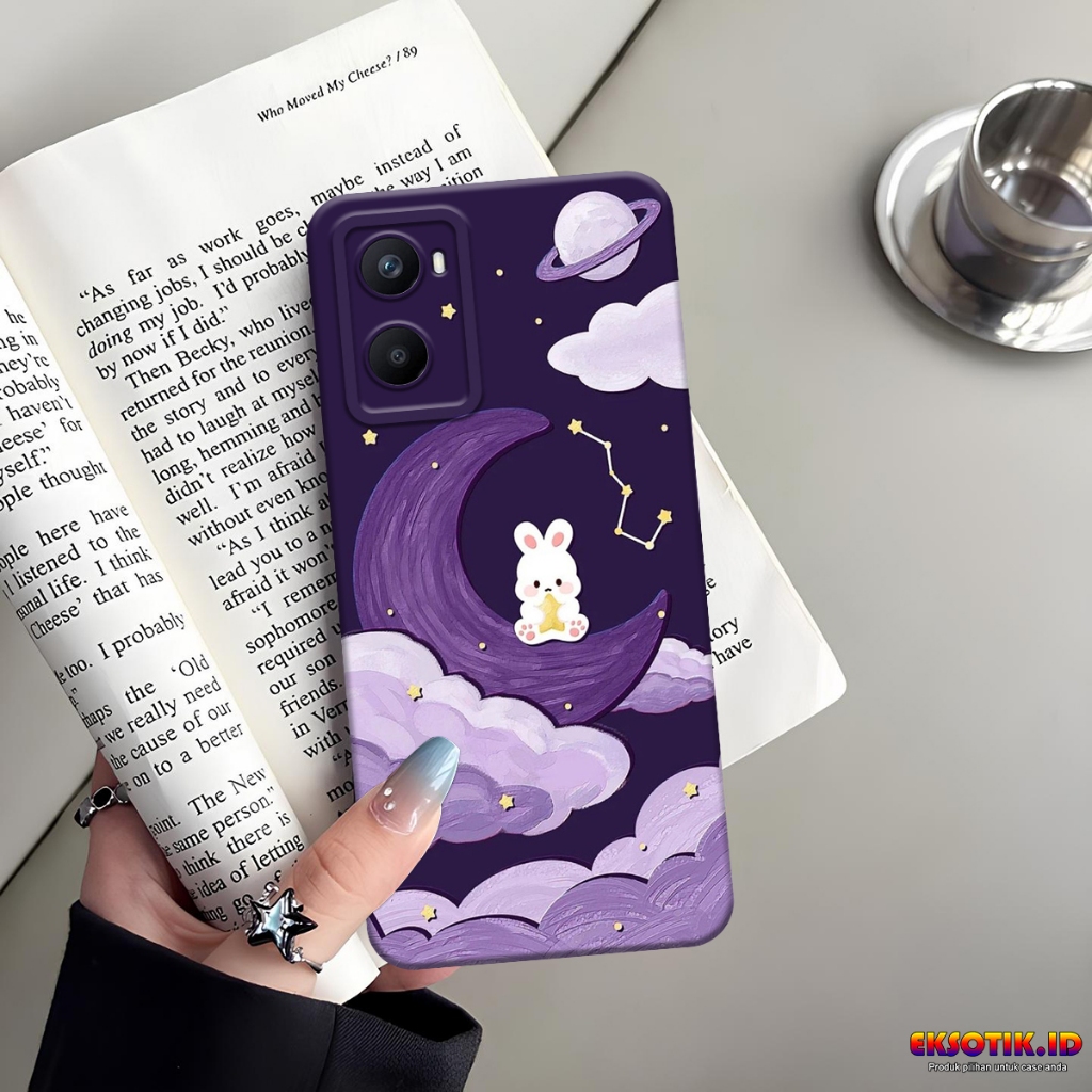 Case Oppo A96 - Casing Oppo A96 - Fashion Case - Silikon Oppo A96 - Motif Keren Dan Lucu - Softcase 