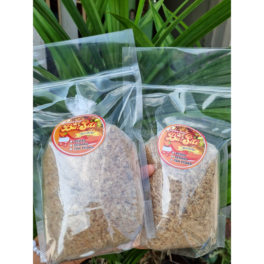 

SAMBEL PECEL KHAS KEDIRI BU SITI (VARIAN TIDAK PEDAS TANPA CABE) / PECEL LUMER BEBAS MINYAK /BUMBU PECEL GRATIS ONGKIR