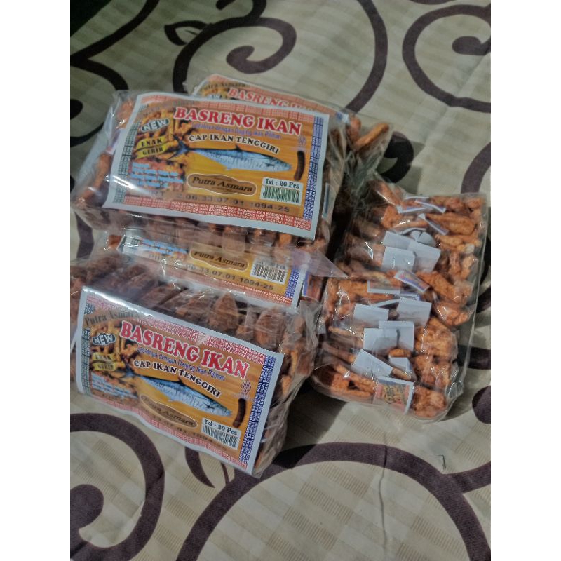 basreng ikan pedas 1 bal