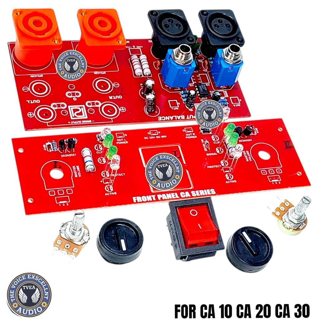 KIT Input Balance Back Panel Panel DEPAN Belakang Box CA SERIES CA10,20,30