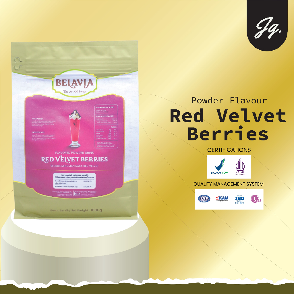 

Red Velvet Berries Powder Belavia 1000 GR | Belavia Bubuk Red Velvet Berries 1000gr