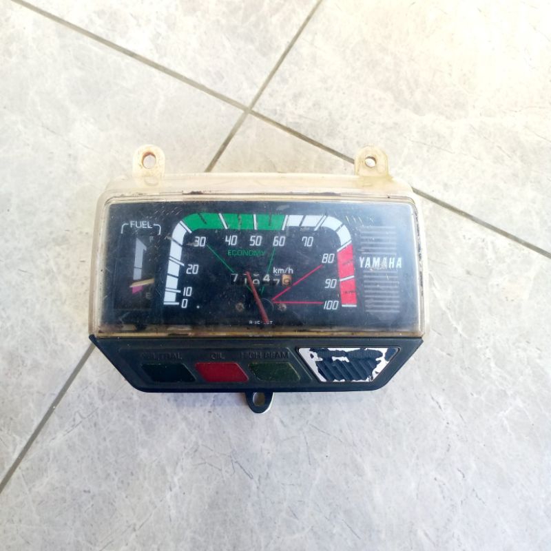Speedometer Speedo Spido Yamaha V80 Excellent V 80 Robot Excellent Original Copotan Motor
