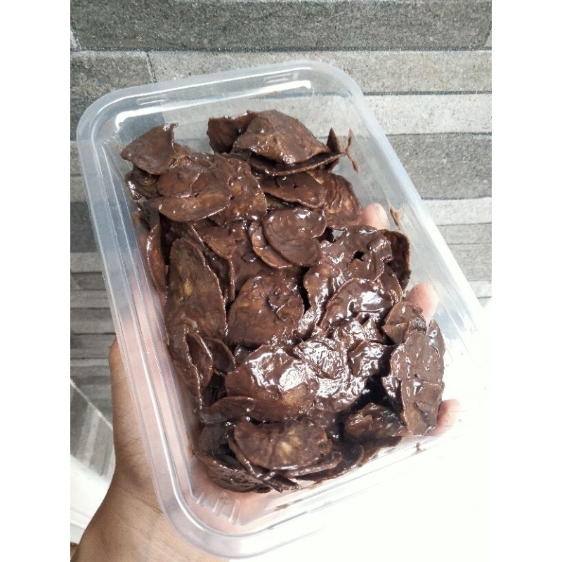 

Keripik Pisang Coklat Renyah Dan Lumer - Cemilan Manis