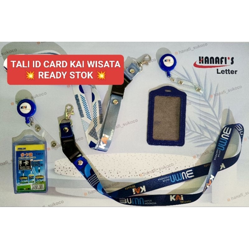 

KAI WISATA tali id card printing KAI WISATA (READY STOK) Lanyard satuan