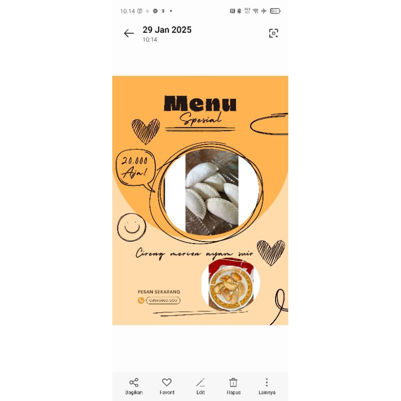 

cireng mercon isi ayam suwir
