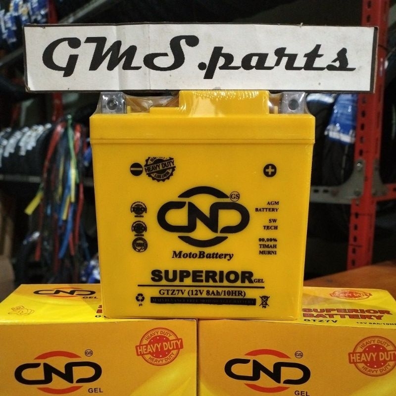 AKI NMAX LAMA / AEROX / LEXY DND GTZ7V MF KERING 8 AMPERE