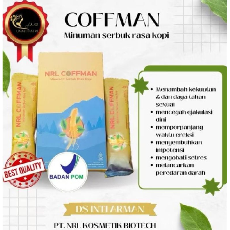 

COFFMAN MINUMAN PARA LELAKI BY NRL KOSMETIK