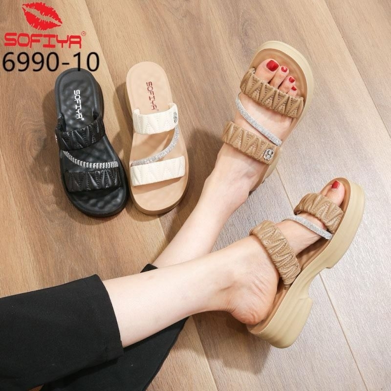 SANDAL SOFIYA IMPORT 6990-10|SANDAL WANITA CANTIK|SANDAL PESTA WANITA |SANDAL IMPORT SOFIYA MURAH|SA