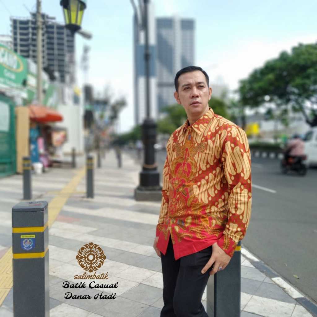 Kemeja Batik Pria Danar Hadi Lengan Panjang