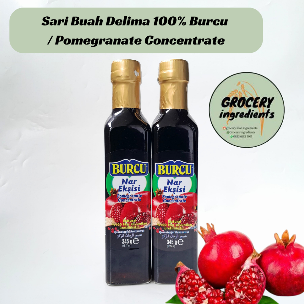 

Sari buah deIima 100% burcu / pomegranate concentrate 345gram