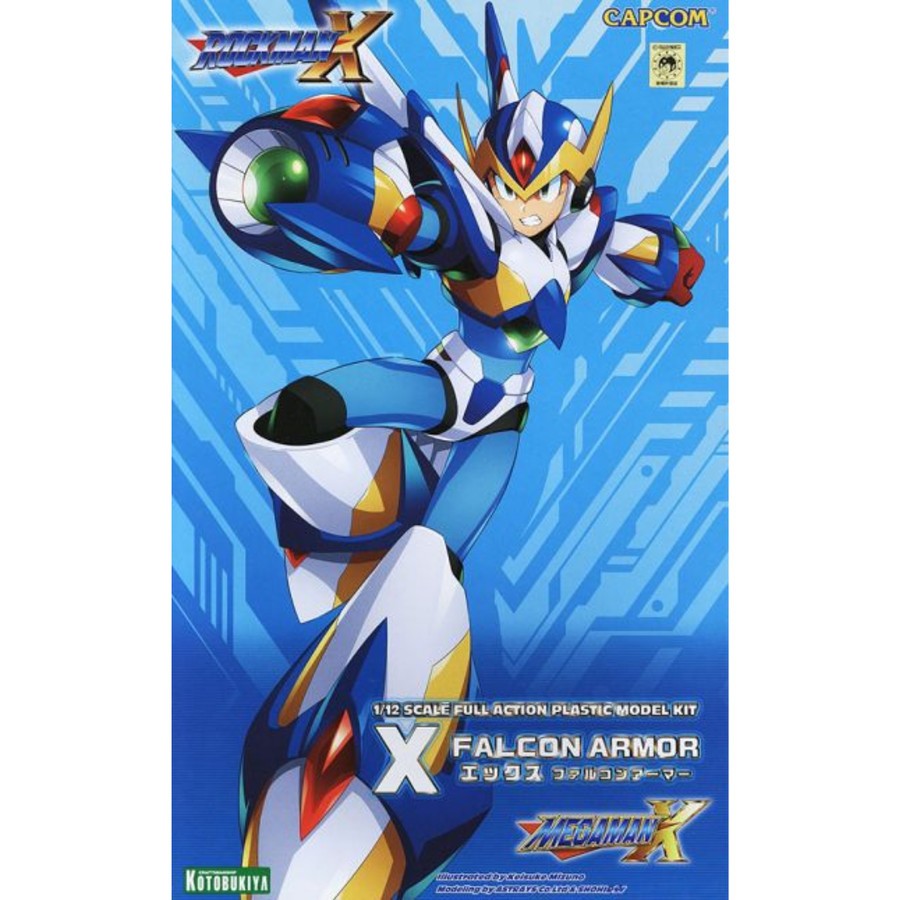 MODEL KIT KOTOBUKIYA MEGA MAN MEGAMAN X FALCON ARMOR - READY STOCK
