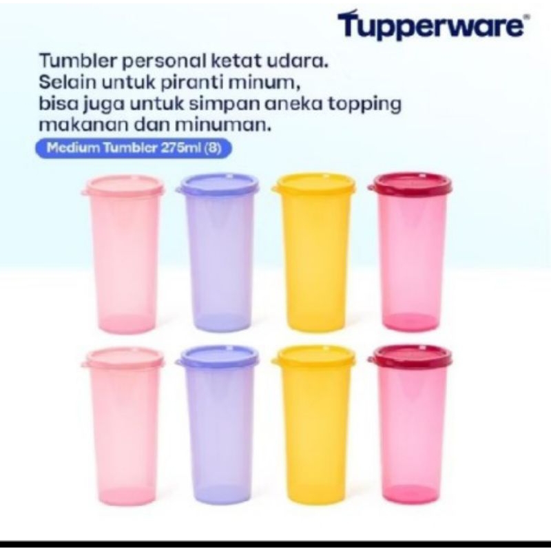 original tupperware medium tumbler 275ml