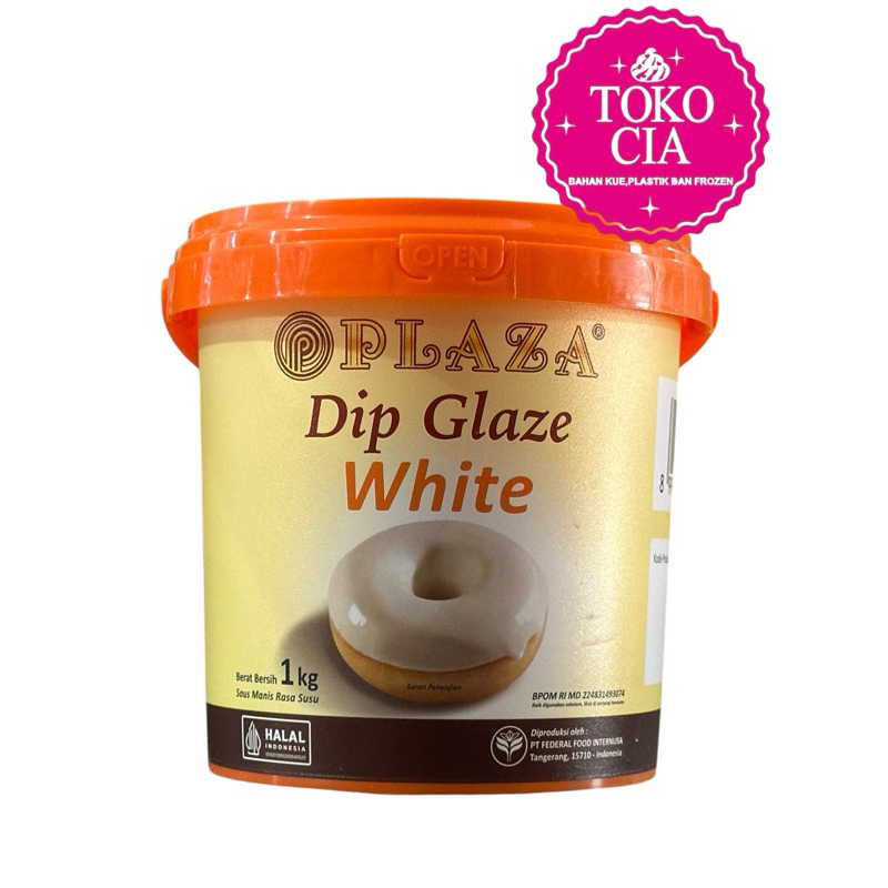 

Plaza Dip Glaze White 1KG