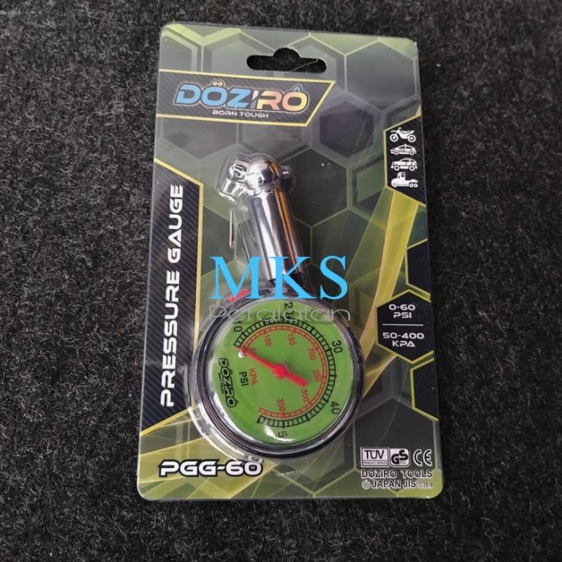 Doziro | Alat Pengukur Angin Model Lonceng | Alat Pengukur Tekanan Angin Ban Mobil Atau Motor