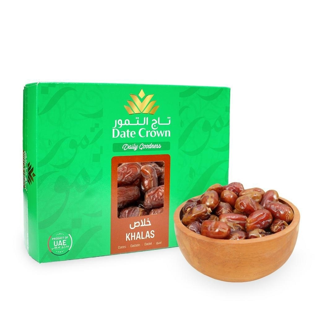 

paket 5 bok Kurma date crown khalas - 1 bok isi 1 kg