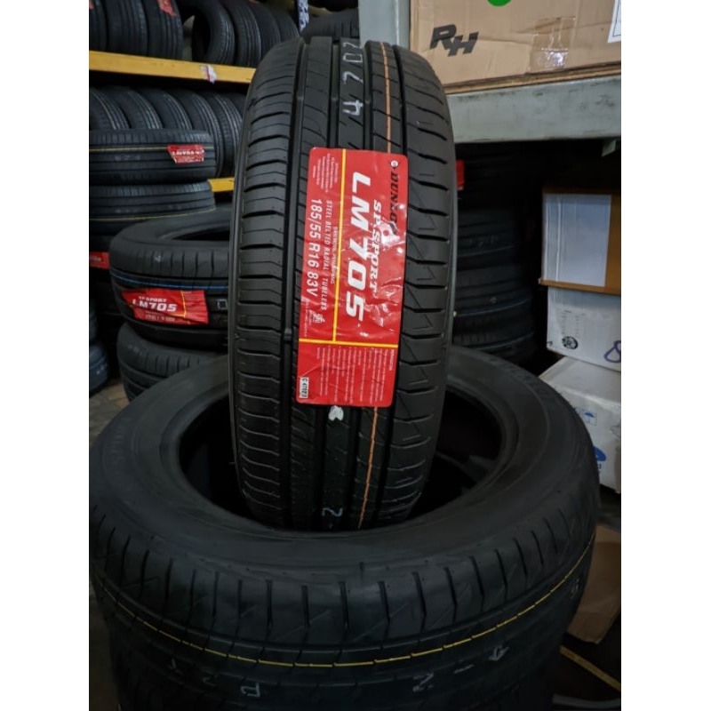 Ban Mobil Ukuran 185/55 Ring 16 Dunlop Sp sport LM705