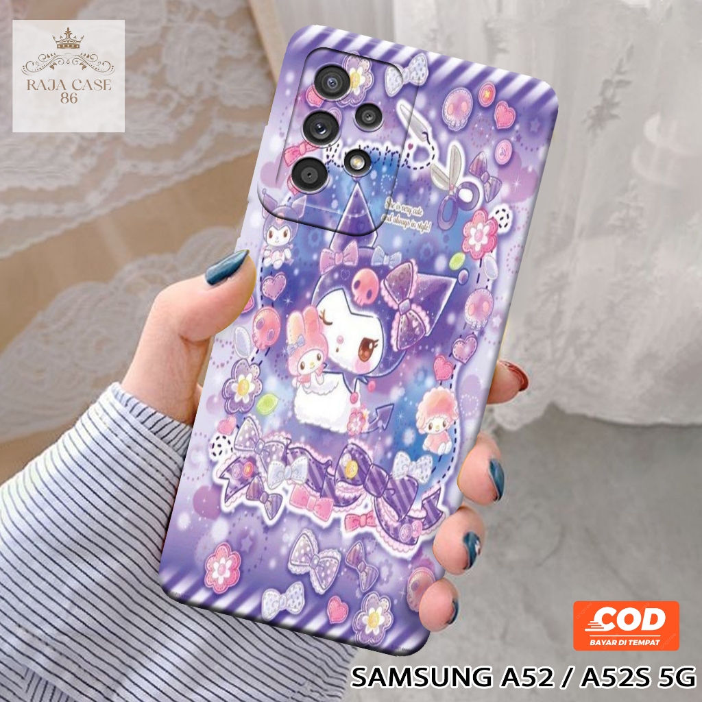 Softcase Samsung Galaxy A52 5G / A52s 5G - Rajacase - Case Samsung A52 5G - Motif Case Lucu - Case S