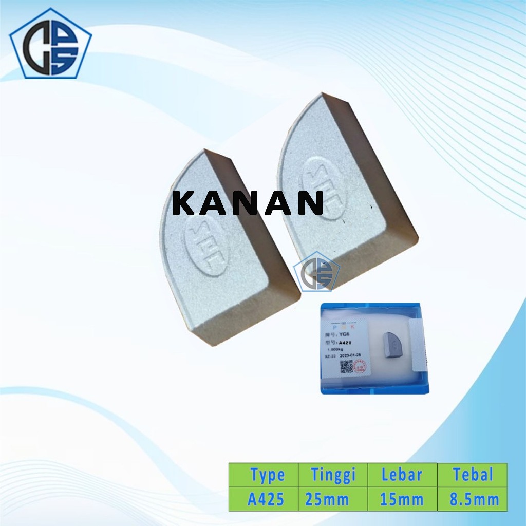 Mata Widia A425 Kanan Satu Betel Widia Mata Widia Pisau Bubut