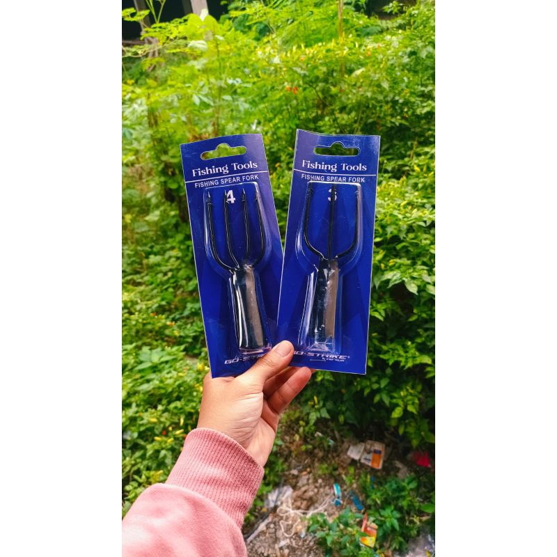 mata tombak/tombak SERAMPANG ikan mata 3,4,5