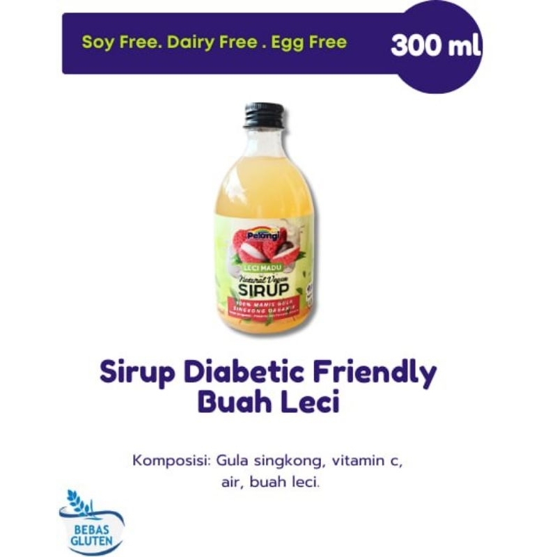 

Sirup Leci Alami 100% Gula Singkong Aman Bagi Diabetes - Vegan