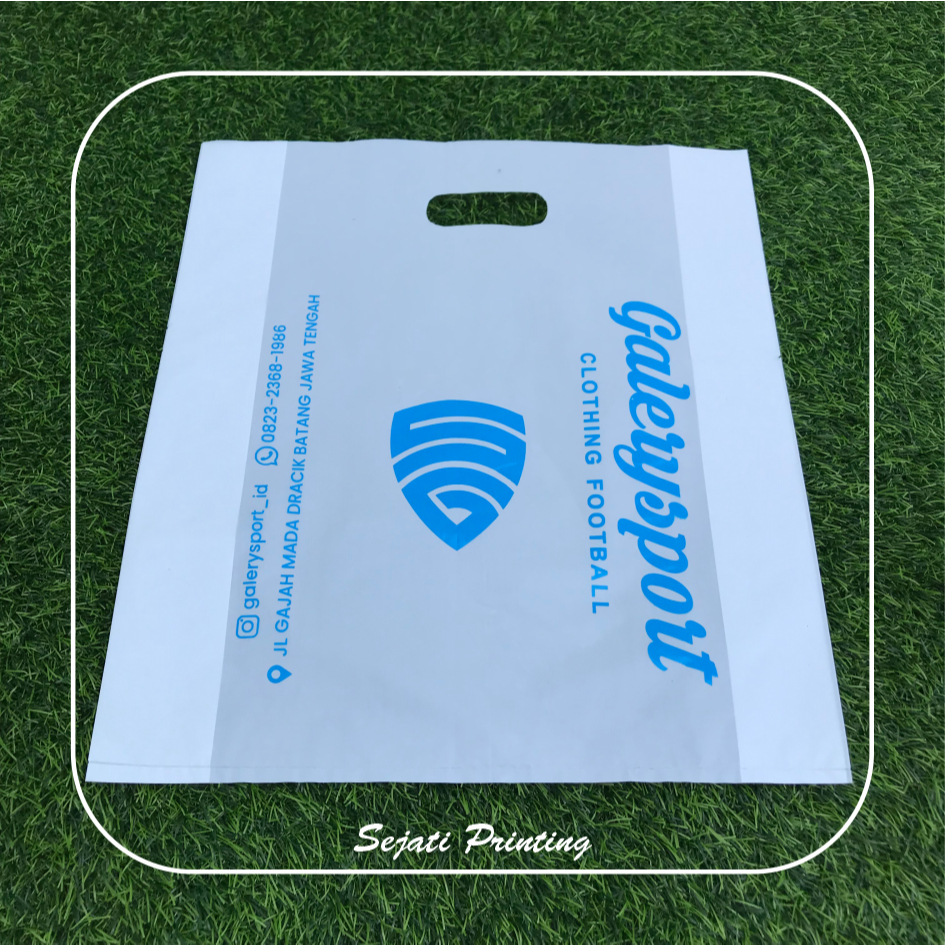 

(Isi 100pcs) Plastik Sablon Murah HD Lipat Plong 35 x 40cm , FREE DESAIN - SEJATIPRINTING
