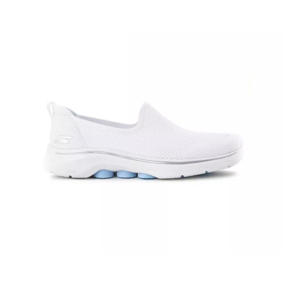 Sepatu Skechers Slip On Go Walk 7 Women - White - Putih - Sepatu Olahraga