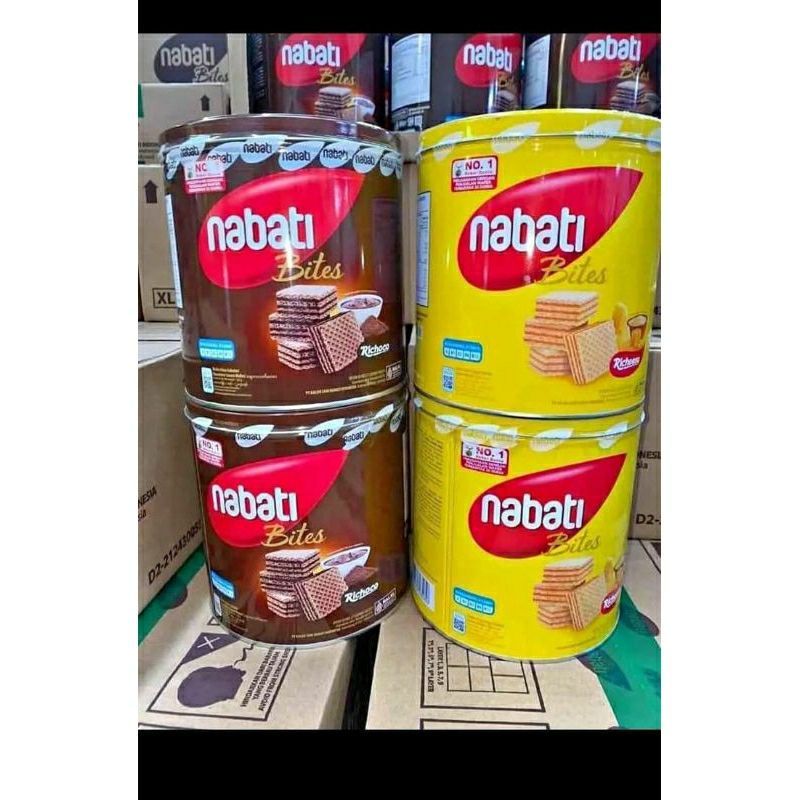 

NABATI KALENG wafer kaleng rasa keju dan coklat jajanan lebaran